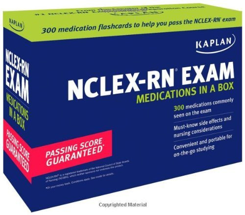 Nclex-Rn Medication Flashcards By Kaplan