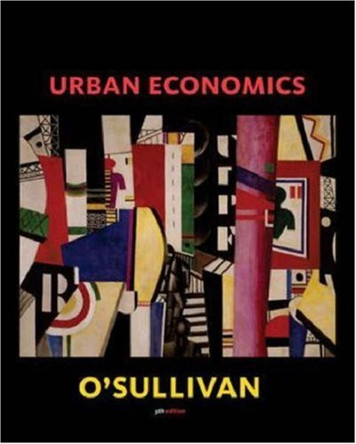 Urban economics o sullivan pdf