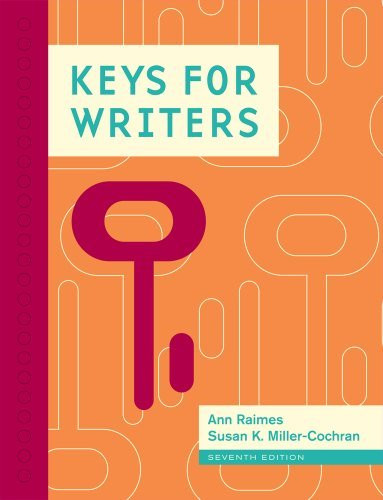 Raimes, Keys For Writers, 4th Edition Plus Smarthi Raimes, Keys For Writers, 4th Edition Plus Smarthi