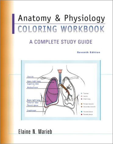 Anatomy and physiology coloring book