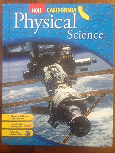 Science & Technology California Student Edition Grade 8 Physical