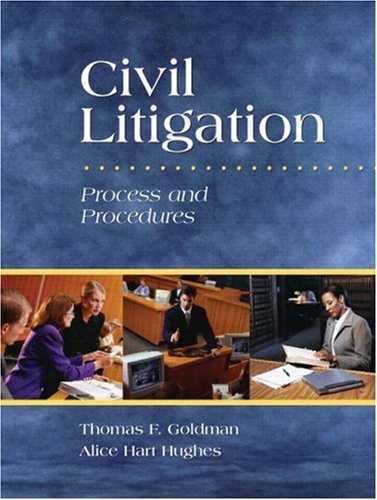 Civil Litigation Thomas F Goldman American Book Warehouse