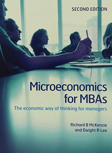 Microeconomics For Mbas