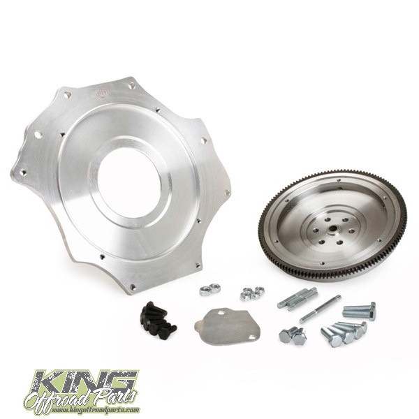 KENNEDY ENGINE ADAPTER FOR ECOTECH 8" (200MM)FLYWHEEL TO 091 TRANSAXLE King Off Road Parts