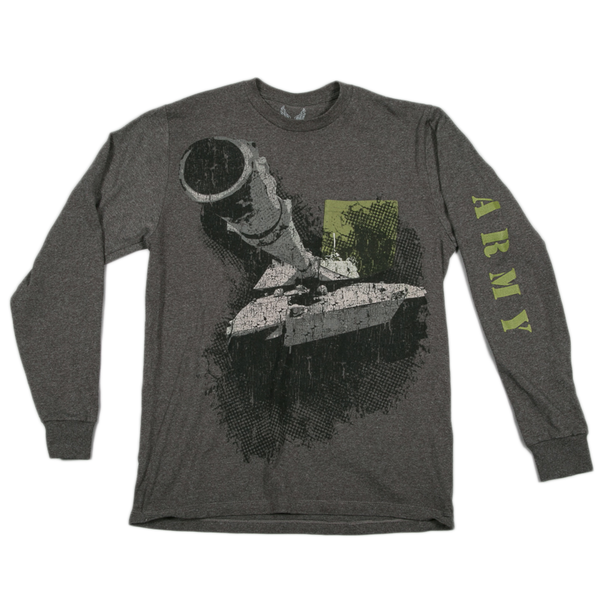 MADE IN USA Pocket L/S TShirt Army