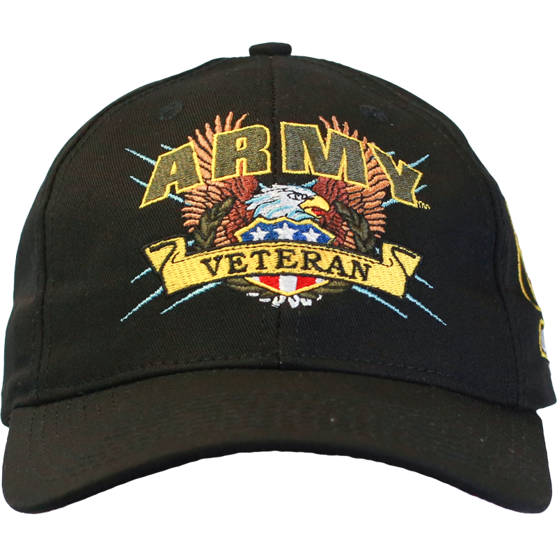 MADE IN USA Caps Veteran Army