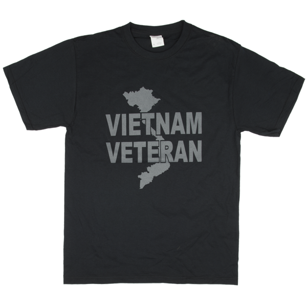 1 Color Front Logo T-shirt - Vietnam Veteran