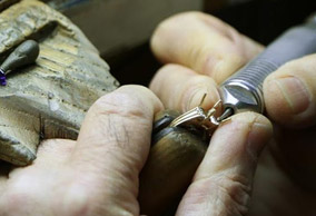 Engagement ring servicing