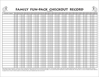 FFP Checkout Record