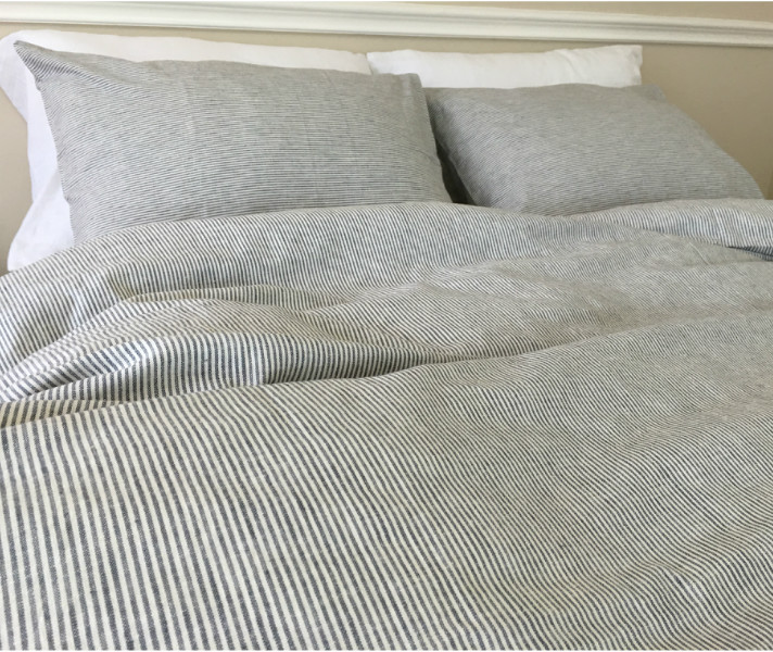 Black And White Pinstriped Duvet Cover Custom King Black White Striped Duvet Cover And Pinstripe
