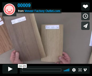 cherry wood laminate sheets  2500x640mm fleece back veneer supply