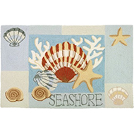 Homefires Seashell Rug Homefires Seashell Rug