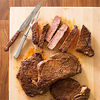Peppered Ribeye Steaks Peppered Ribeye Steaks