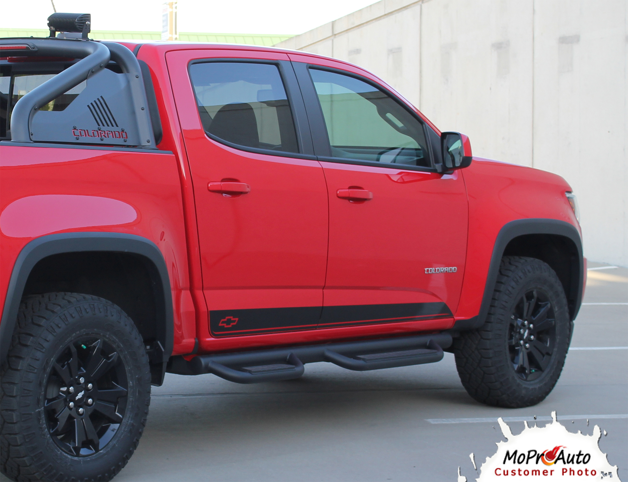 RAMPART - Chevy Colorado Vinyl Graphics, Stripes and Decals Package by MoProAuto Pro Design Series