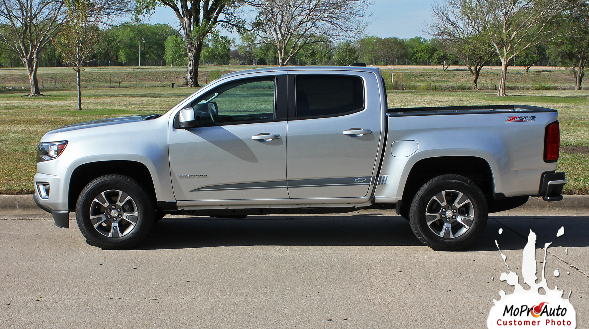 RANTON - Chevy Colorado Vinyl Graphics, Stripes and Decals Package by MoProAuto Pro Design Series