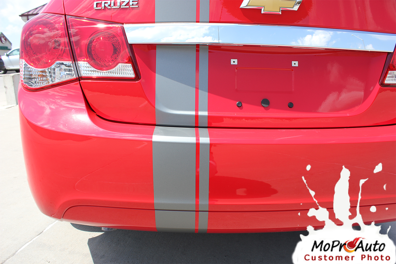 Chevy Cruze RALLY STRIPES Vinyl Graphics, Stripes and Decals Set