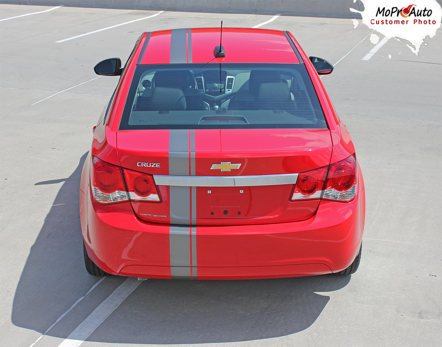 Chevy Cruze RALLY STRIPES Vinyl Graphics, Stripes and Decals Set