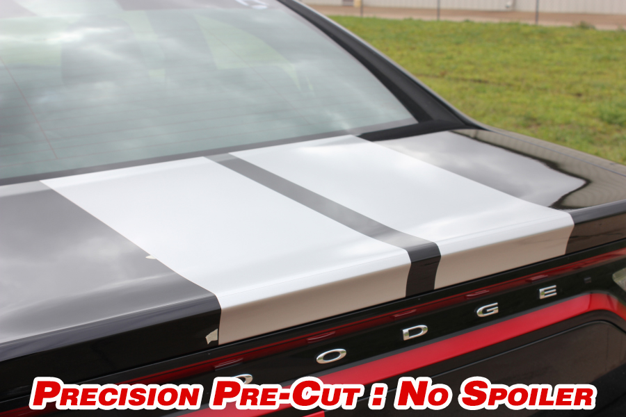 2015 Rally Racing Stripes Dodge Charger Vinyl Graphics, Striping and Decals Set