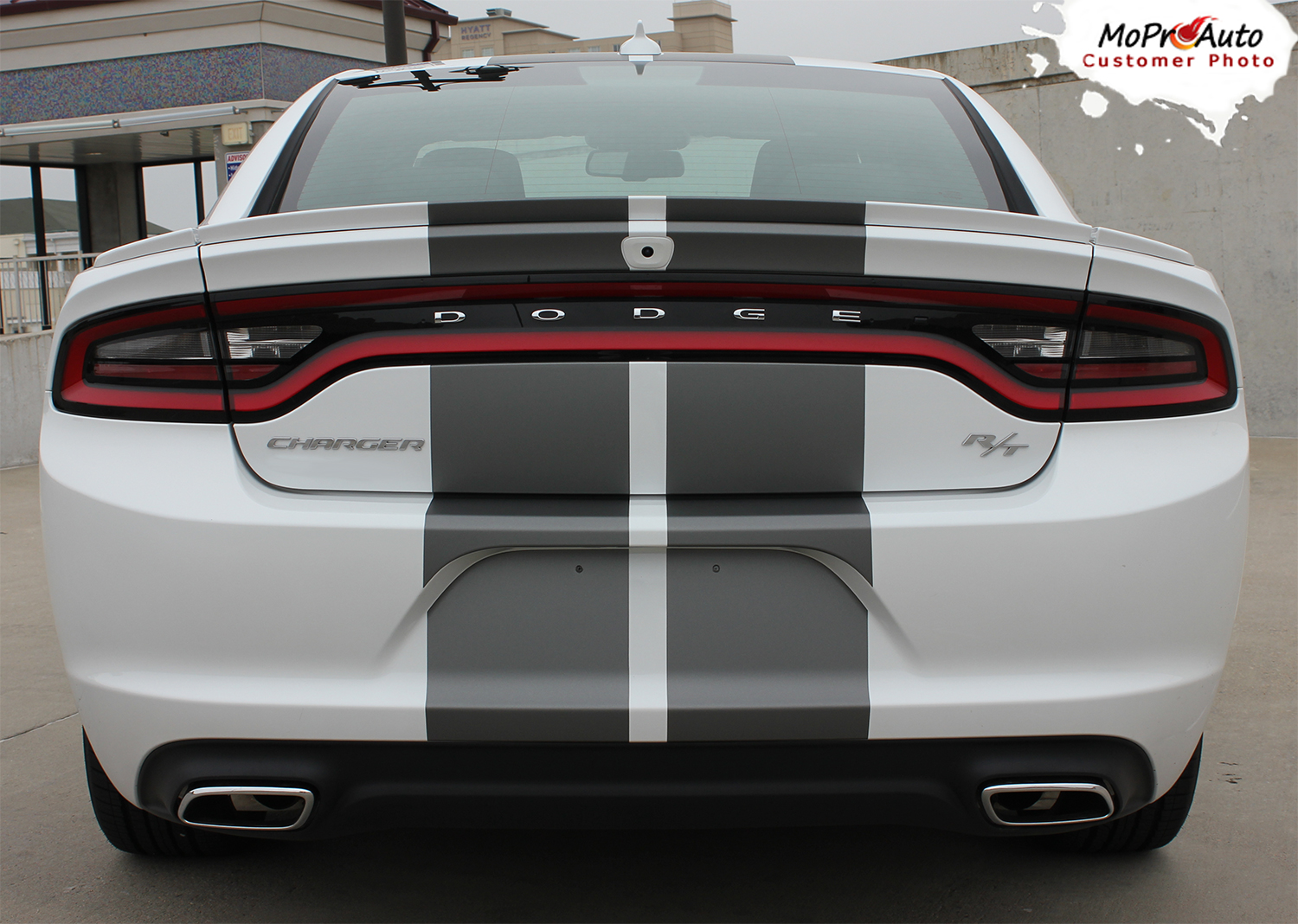 2015, 2016, 2017, 2018, 2019, 2020, 2021, 2022, 2023 Rally Racing Stripes Dodge Charger Vinyl Graphics, Striping and Decals Set