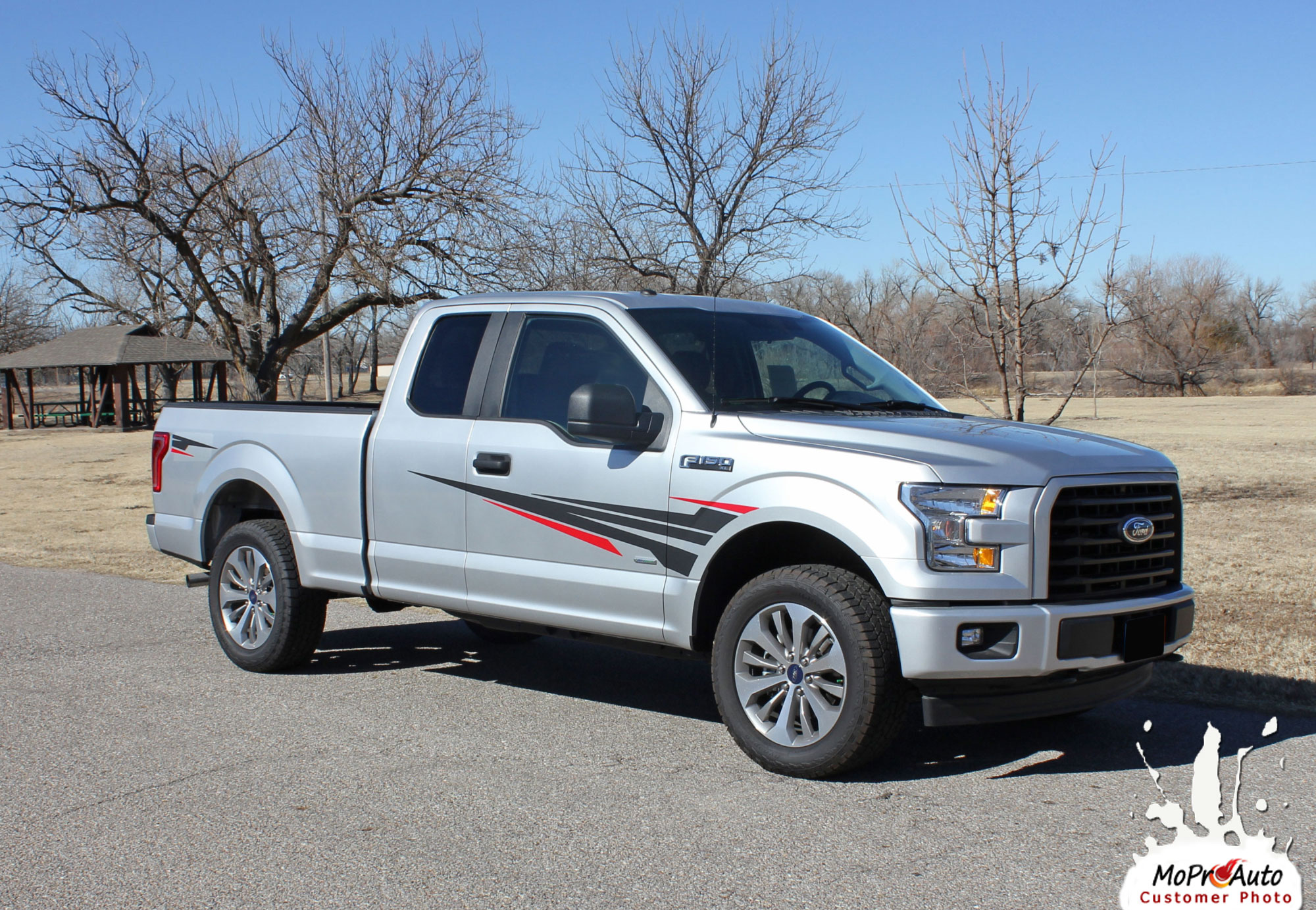 Apollo Fender Door Ford F-Series F-150 Appearance Package Vinyl Graphics and Decals Kit - Customer Photo