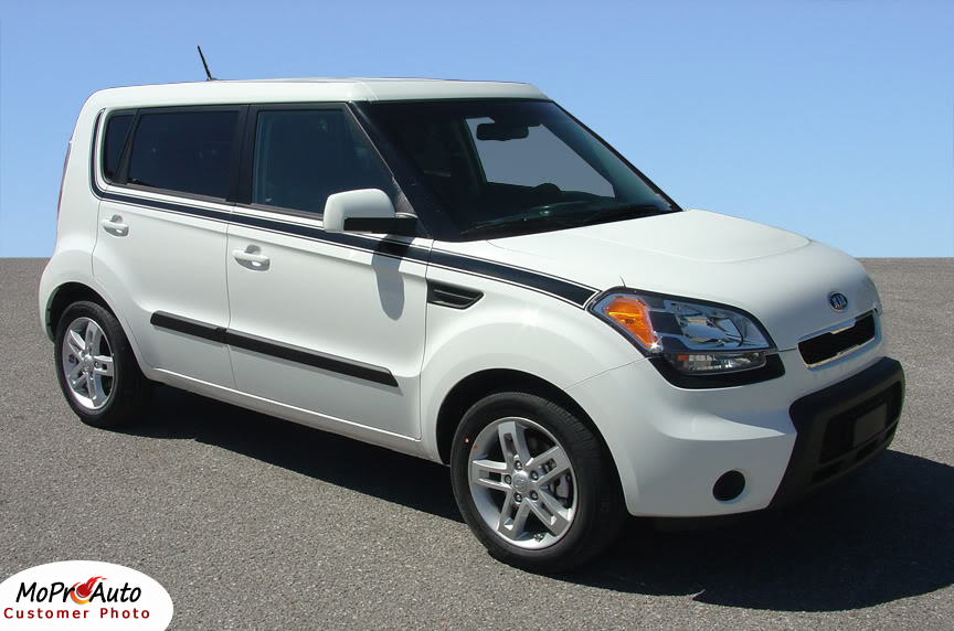 SOUL MATE : Vinyl Graphics Kit Engineered to fit the 2010 2011 2012 2013 Kia Soul MoProAuto Pro Design Series Vinyl Graphics and Decal