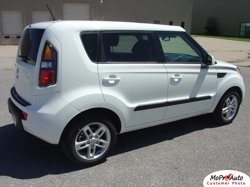 SOUL R : Vinyl Graphics Kit Engineered to fit the 2010 2011 2012 2013 KIA Soul MoProAuto Pro Design Series Vinyl Graphics and Decals Kit
