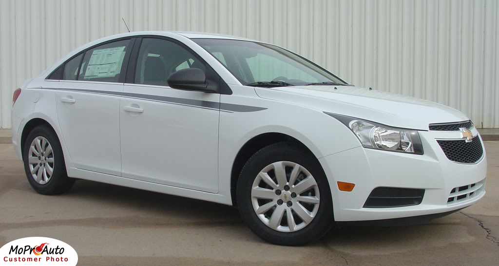 Chevy Cruze STRIDE Vinyl Graphics, Stripes and Decals Set