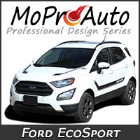 Featuring our MoProAuto Pro Design Series Vinyl Graphic Decal Stripe Kits for 2013 2014 2015 2016 2017 2018 2019 2020 2021 Ford EcoSport Model Years