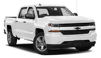 White Chevy Silverado - Ready For Vinyl Graphics Stripes and Decals