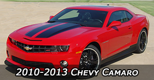 2010-2013 Chevy Camaro Vinyl Graphics Decals Stripe Package Kits