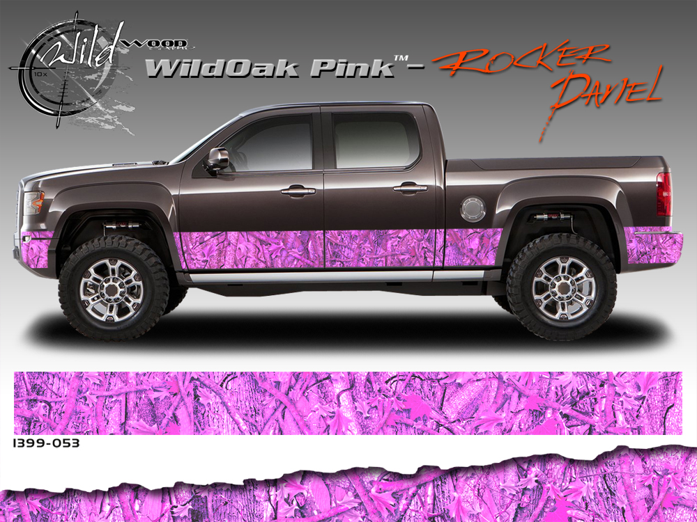 Wild Oak Pink Wild Oak Wild Wood Camo Kits by Illusions GFX and FAS Graphics Automotive Vinyl Graphics, Decals, Stripe Kits for Cars, Trucks, Vans, SUV, etc.