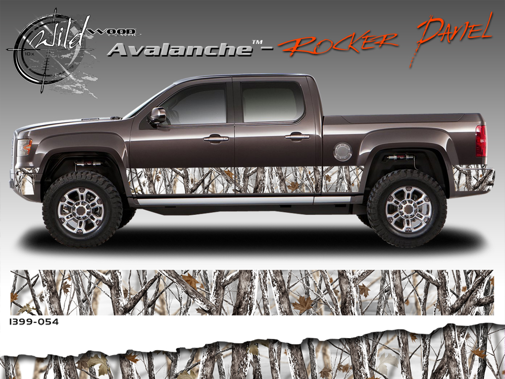 Avalanche Wild Oak Wild Wood Camo Kits by Illusions GFX and FAS Graphics Automotive Vinyl Graphics, Decals, Stripe Kits for Cars, Trucks, Vans, SUV, etc.