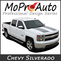 Featuring our MoProAuto Pro Design Series Vinyl Graphic Decal Stripe Kits for 2000-2020 Chevy Silverado Model Years