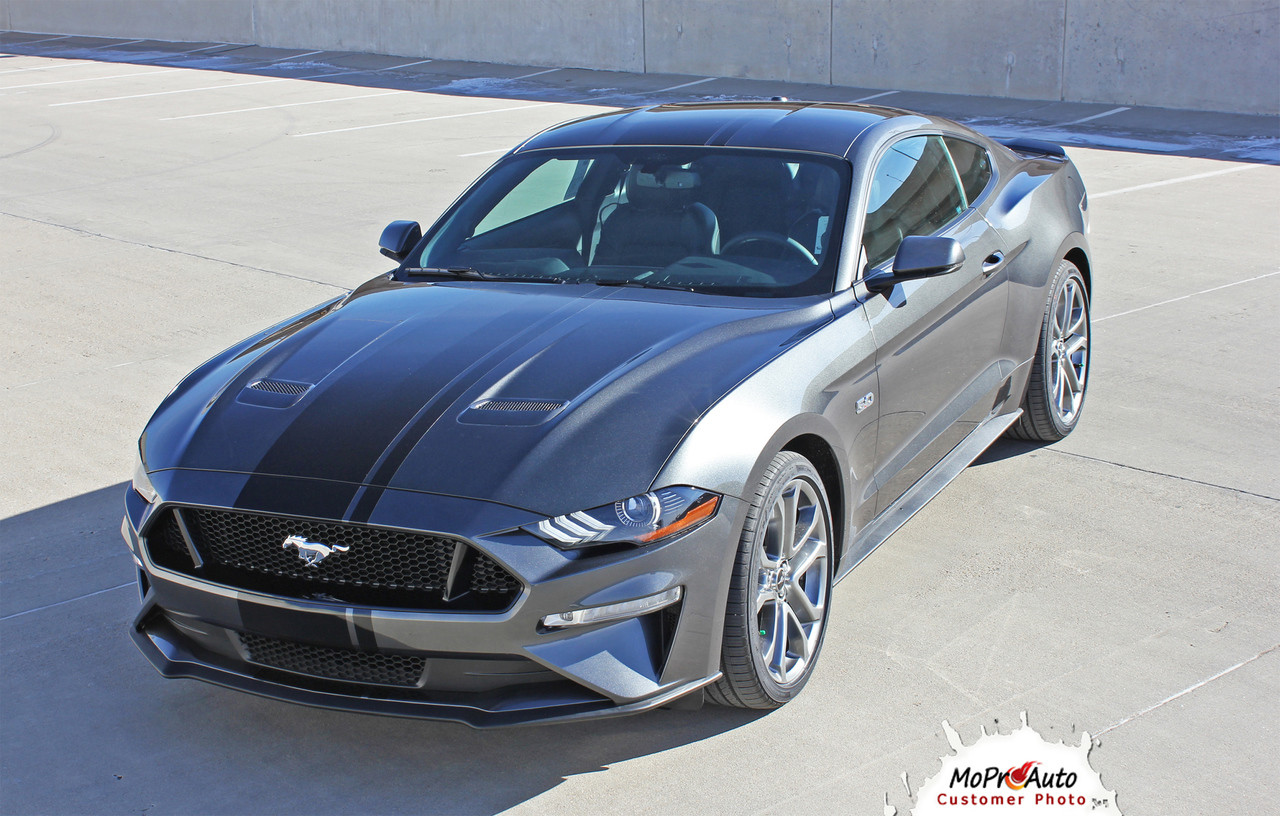 Euro Xl Rally 2018 Ford Mustang Racing Stripes Center