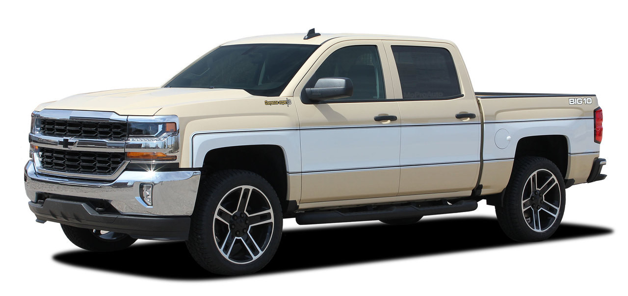CHEYENNE RETRO : 2014-2018 Chevy Silverado Mid-Body Wrap ... CHEYENNE RETRO : 2014-2018 Chevy Silverado Mid-Body Wrap ...