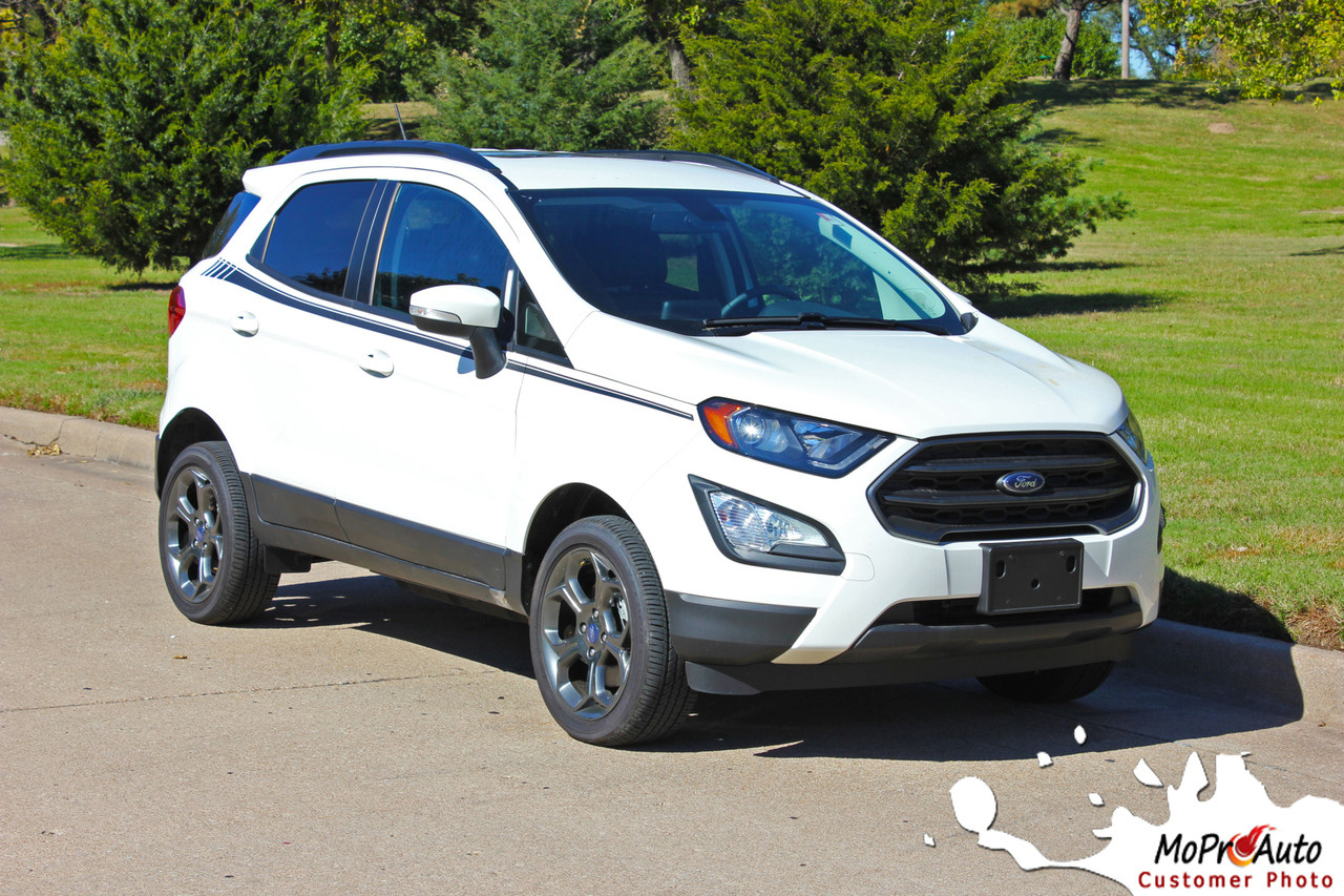 AMP SIDES Ford EcoSport - MoProAuto Pro Design Series Vinyl Graphics, Stripes and Decals Kit