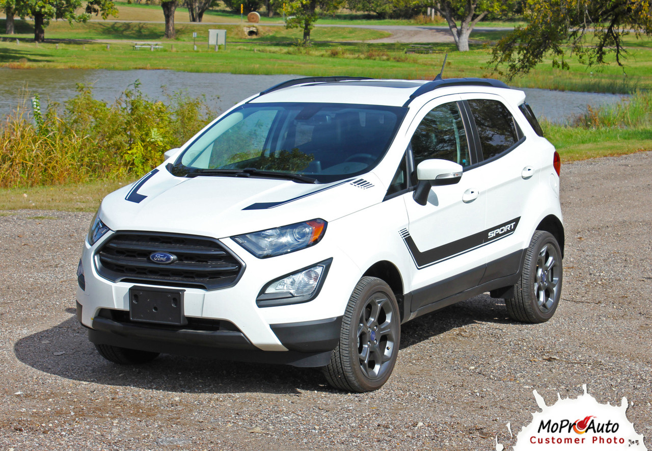 FLYOVER Ford EcoSport - MoProAuto Pro Design Series Vinyl Graphics, Stripes and Decals Kit