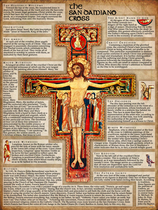 San Damiano Cross Explained Teaching Tool - Steubenville Press