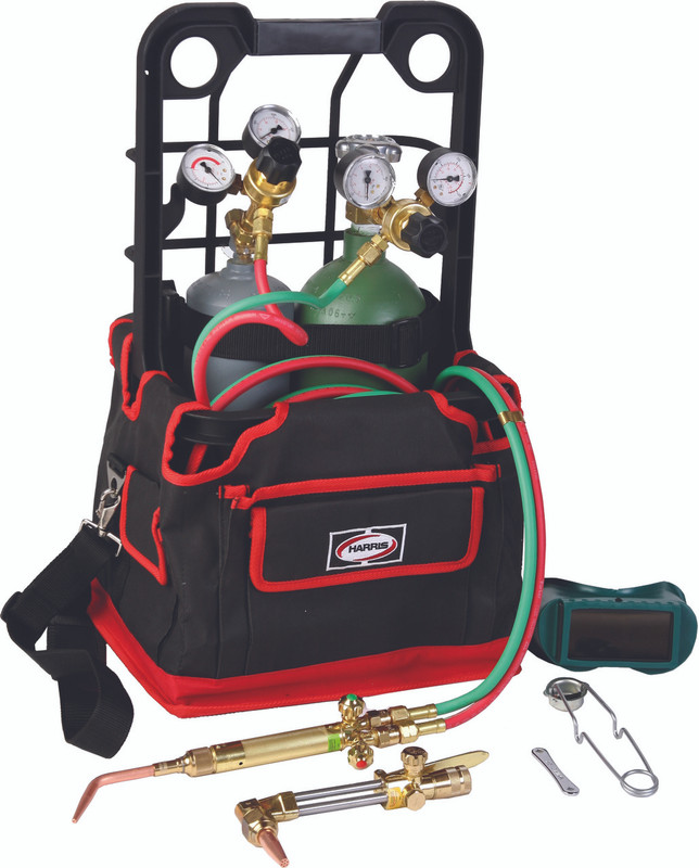 Harris PortATorch 85601200Deluxe Kit W/Cylinders 4403211 MATHESON