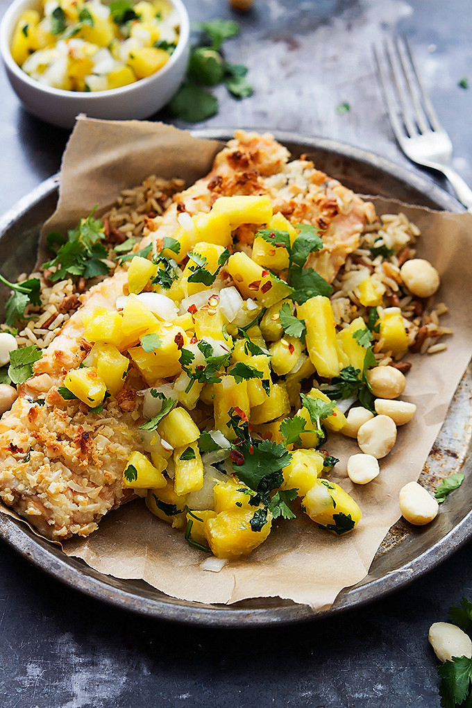 Pineapple Salsa Salmon Food Network Pineapple Salsa Salmon Food Network