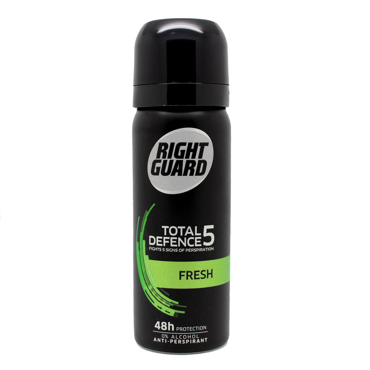 Right Guard Men Total Defence 5 Fresh Mini Deodorant AP Spray 50ml Go