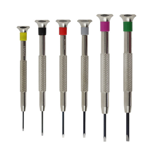 Deluxe FixedBlade Screwdriver Set Watch Screwdrivers Esslinger & Co