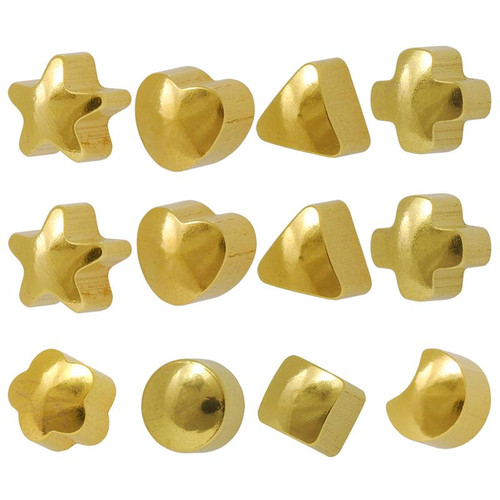 Studex Ear Piercing Studs Assorted Shapes 3.0mm