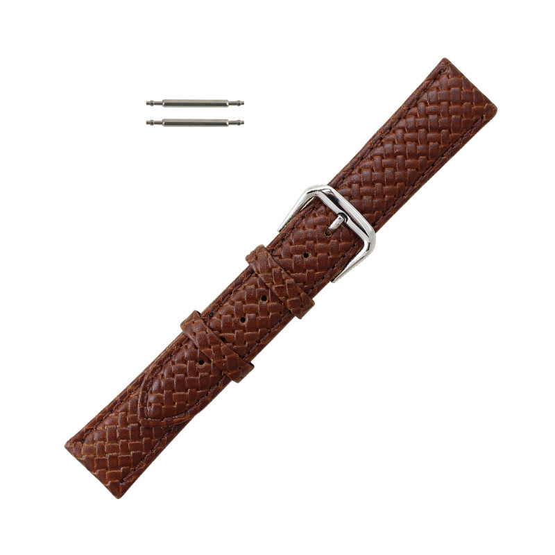 Hadley Roma Genuine Leather Tommy Bahama® Watch Band Tan 20mm