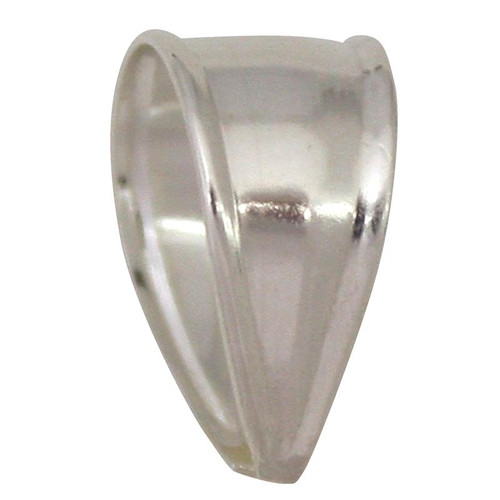 Large Sterling Silver Pendant Bail Solder Type