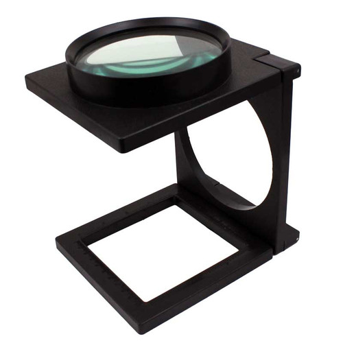 Large Folding Tabletop Magnifier 3X Magnification