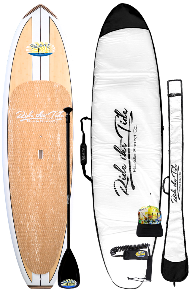 aloha-thumbnail.jpg Ride The Tide Bamboo Aloha Stand Paddle Board