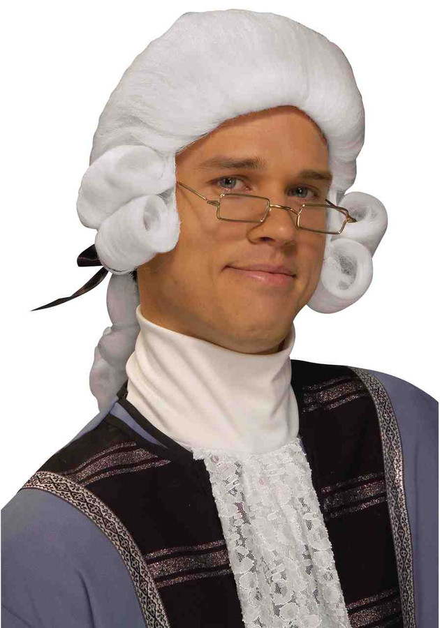 1800s Colonial Man Wig