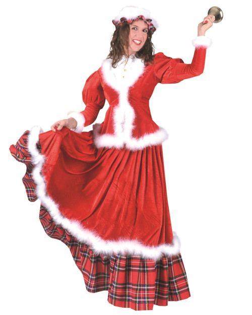 classical mrs claus holiday costume the costume shoppe misses christmas dress