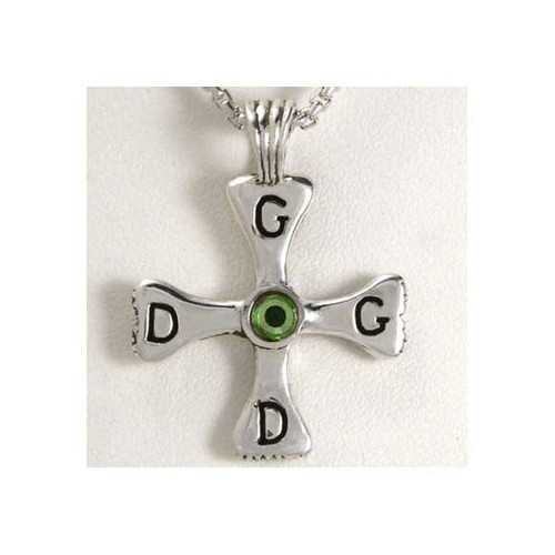 God Dog Cross Pendant